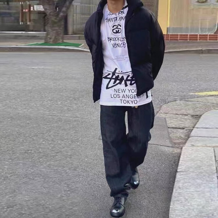 Takahiromiyashita The Soloist. Футболка X World Cruise Series унисекс белая Stussy, белый — фото 3