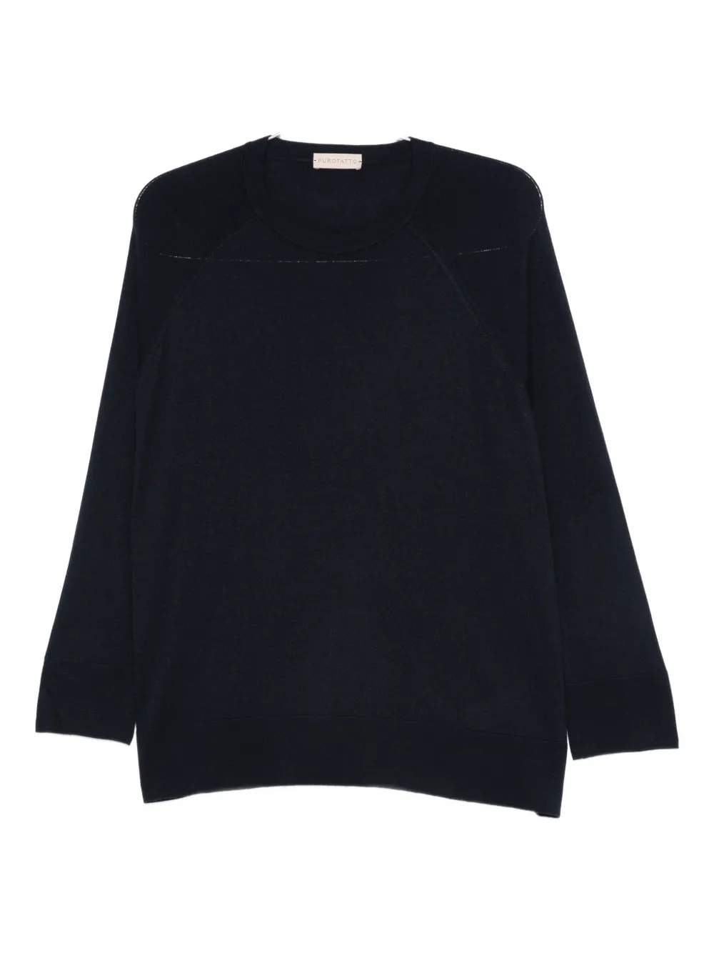 

Свитер с рукавами-реглан Purotatto, синий