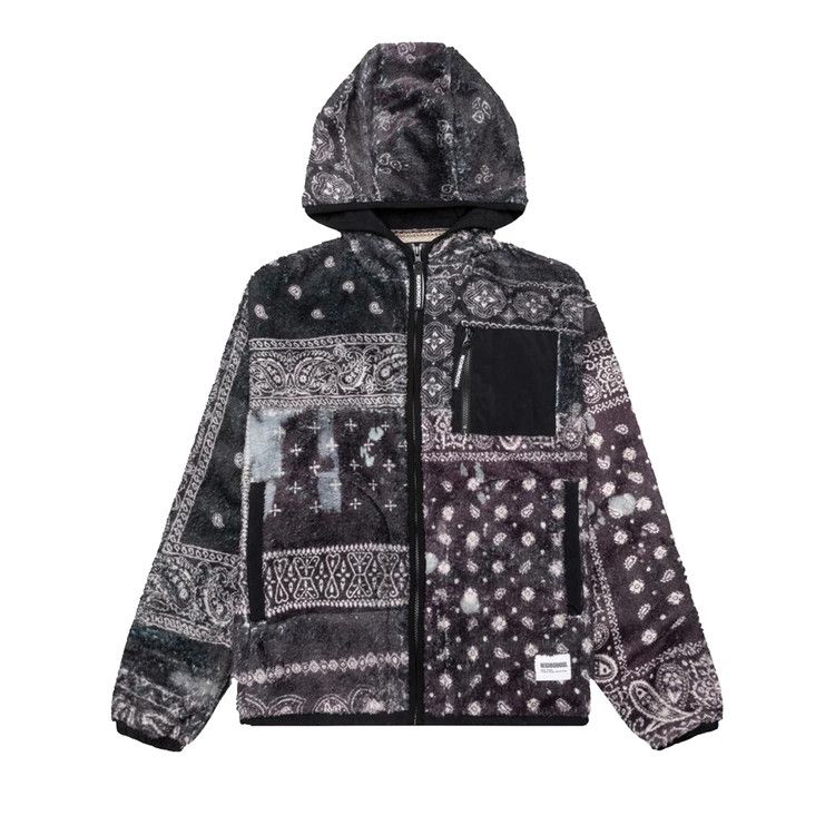 

Куртка Neighborhood Bandana Pattern Fleece Jacket, Black