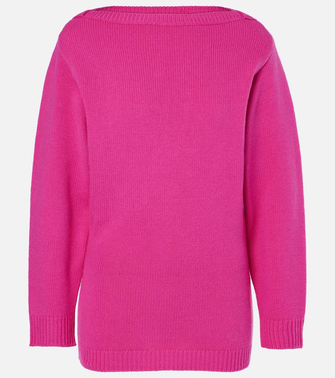

Свитер из натуральной шерсти Valentino, цвет pink pp
