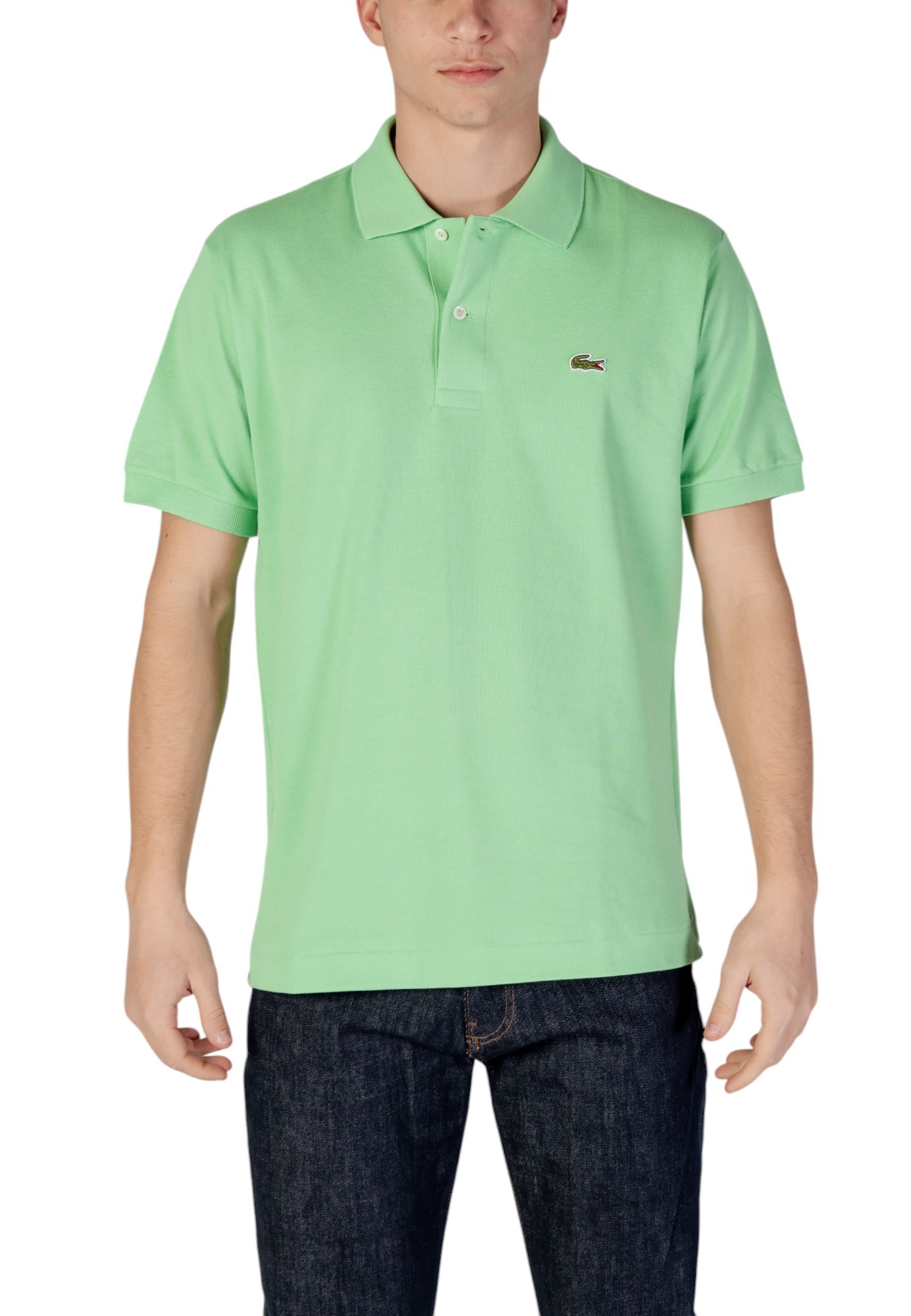 

Поло Lacoste, зеленый