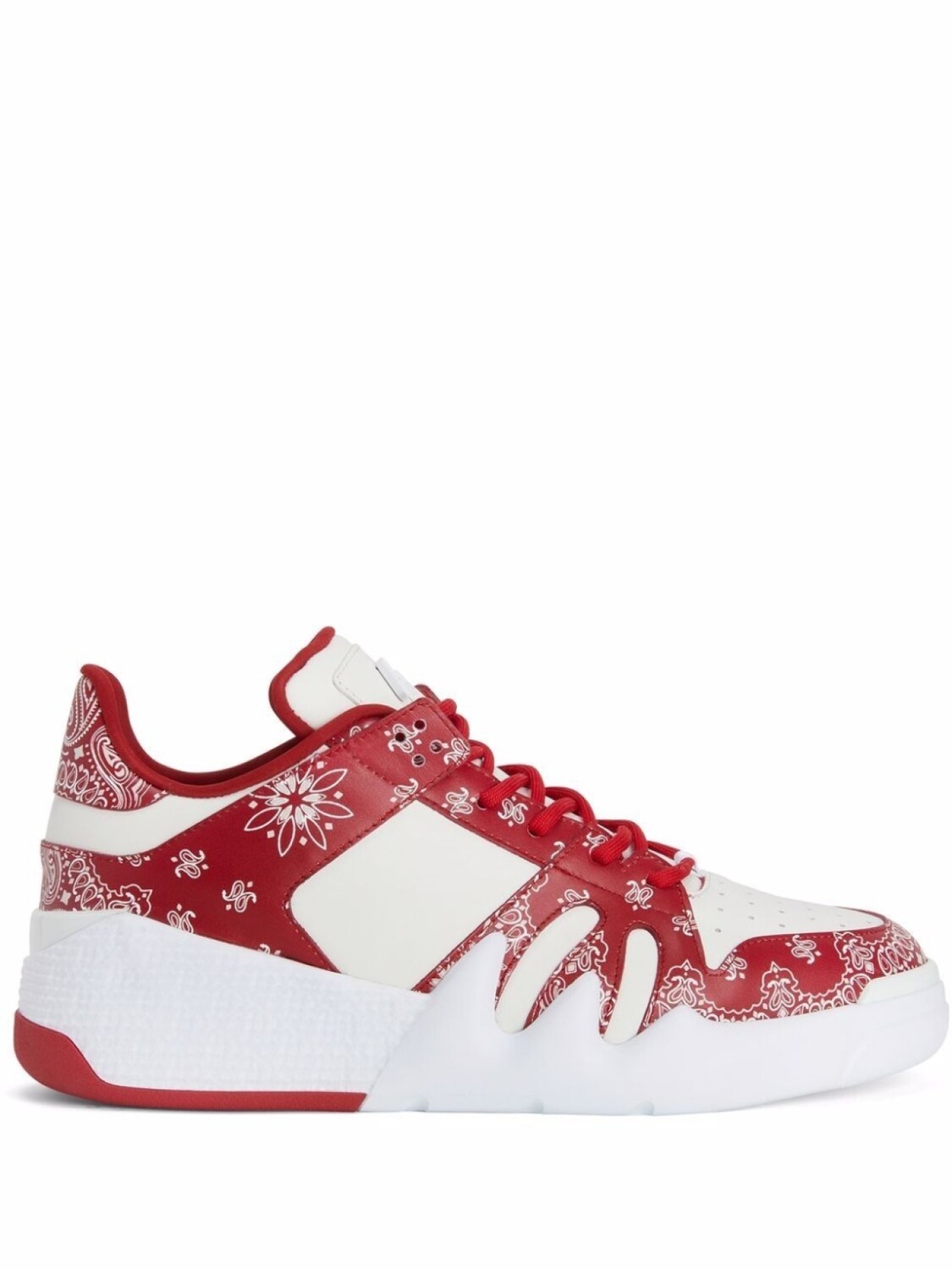 

Кроссовки Giuseppe Zanotti Talon with Print, красный/белый