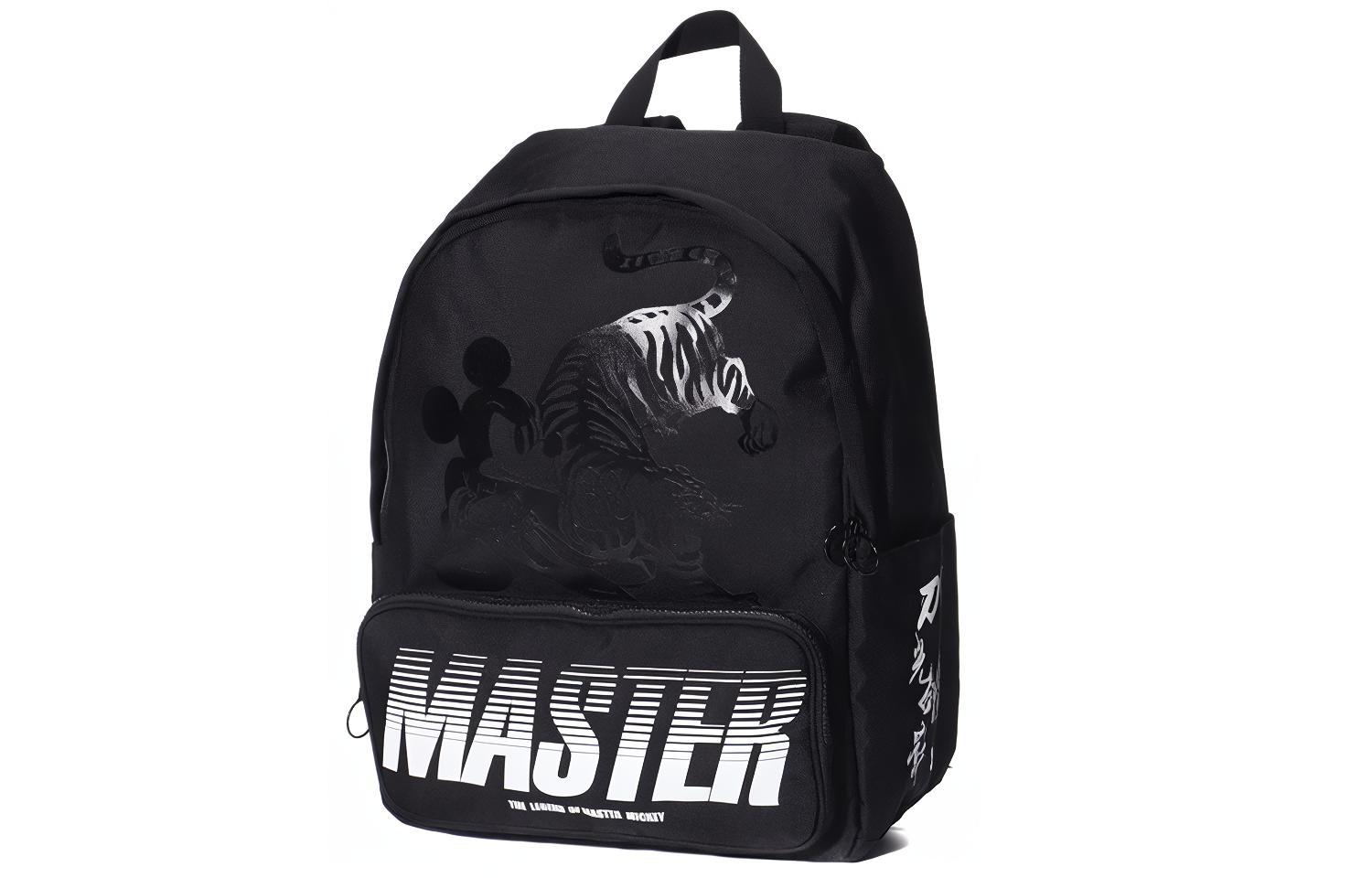 

LINING Рюкзак Disney Collaboration Collection, полиэстер, обычный размер, унисекс, черный