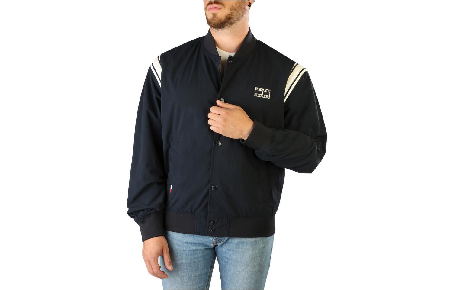 

Куртка мужская синяя Tommy Hilfiger, синий