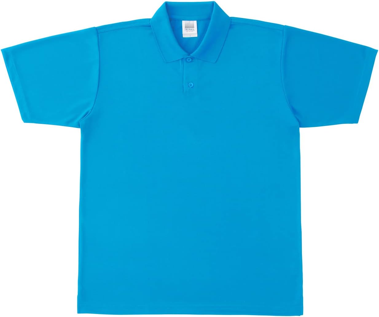 

Футболка-поло TrySail TR3400 COOL PASS с коротким рукавом, однотонная, 113 г (4,4 унции), синий
