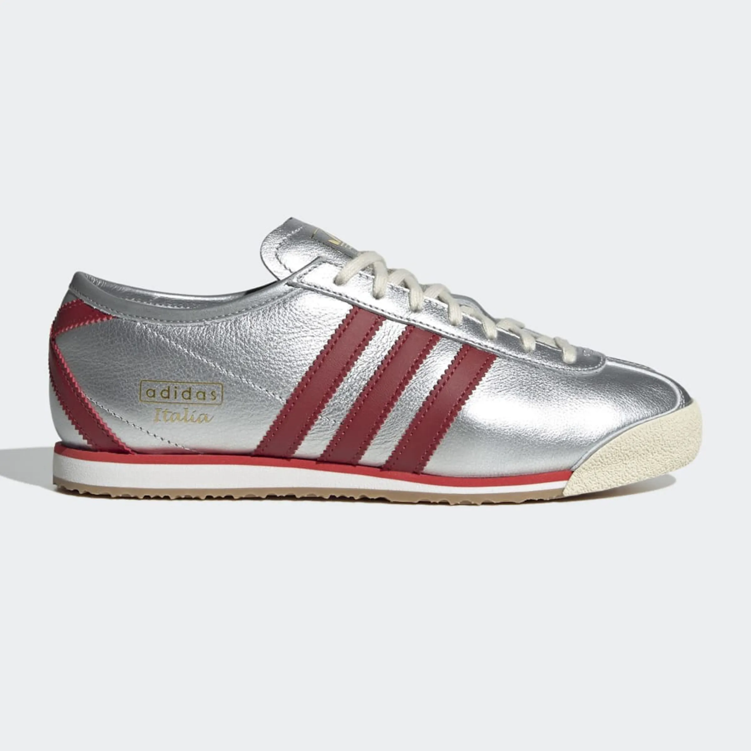 Женские повседневные кроссовки Италия Adidas, серебряный
