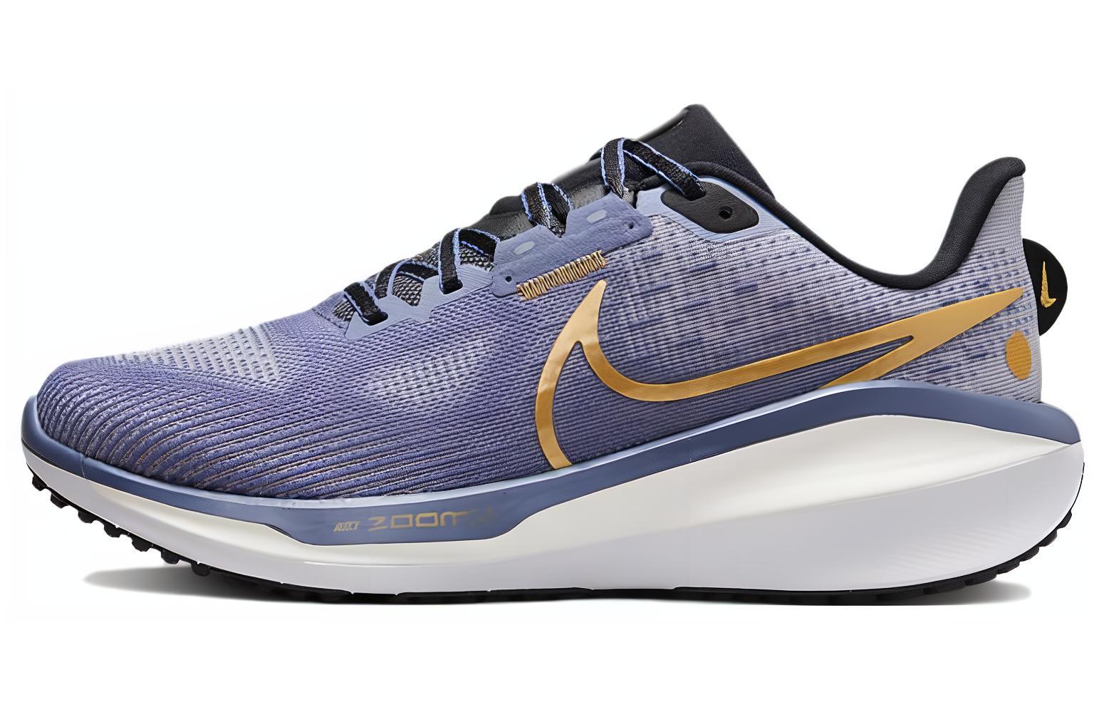 

Кроссовки Nike Women's Vomero 17 Wide 'Diffused Blue Metallic Gold', фиолетовый