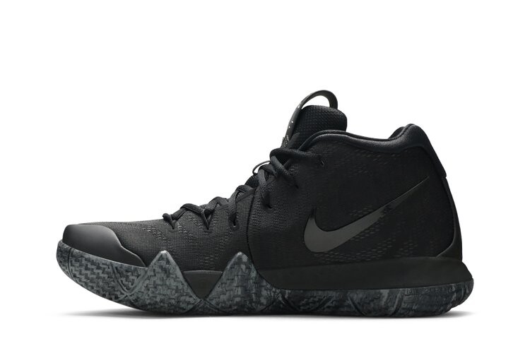Кроссовки Nike Kyrie 4 'Blackout', черный — фото 3
