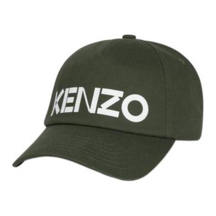 

KENZO Бейсболка с принтом логотипа, Dark Khaki