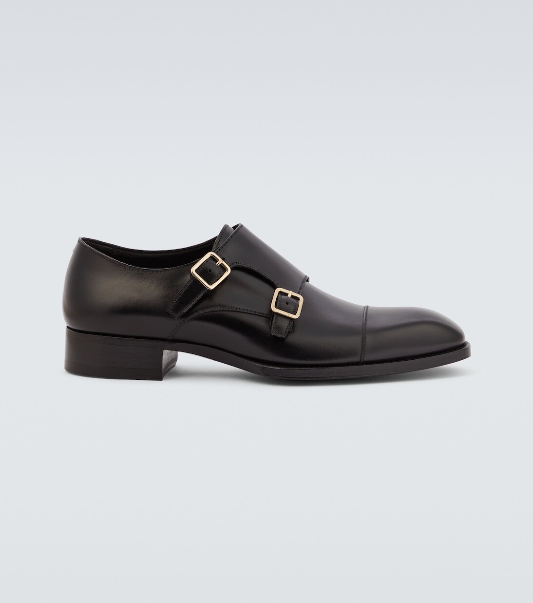 

Туфли-монки из кожи Elkan с ремешком Tom Ford