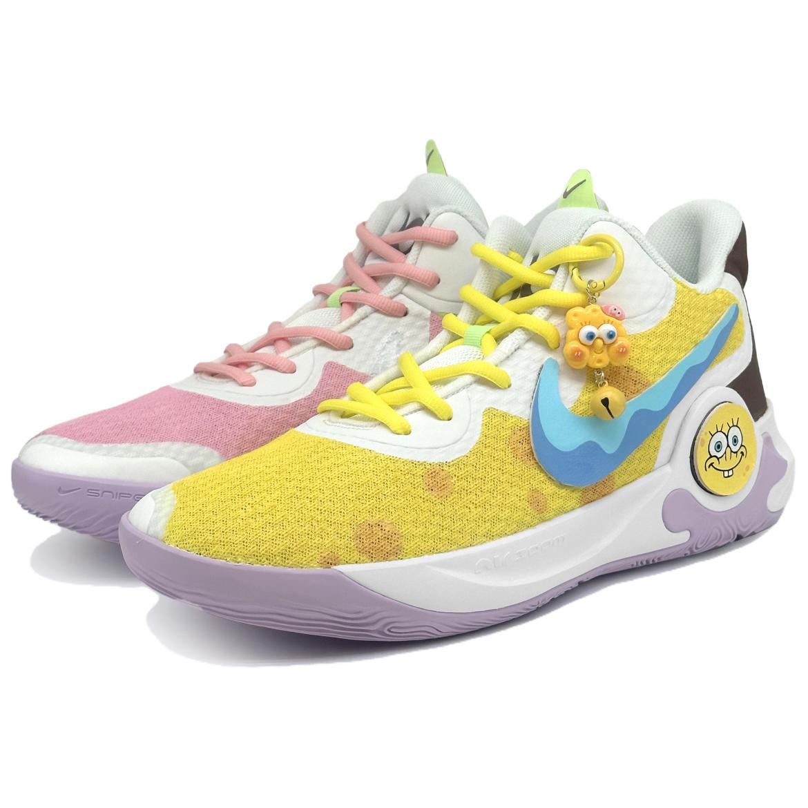 

Кроссовки Nike KD Trey 5 IX Vintage Basketball Shoes Unisex Mid-top Yellow/pink/blue, желтый