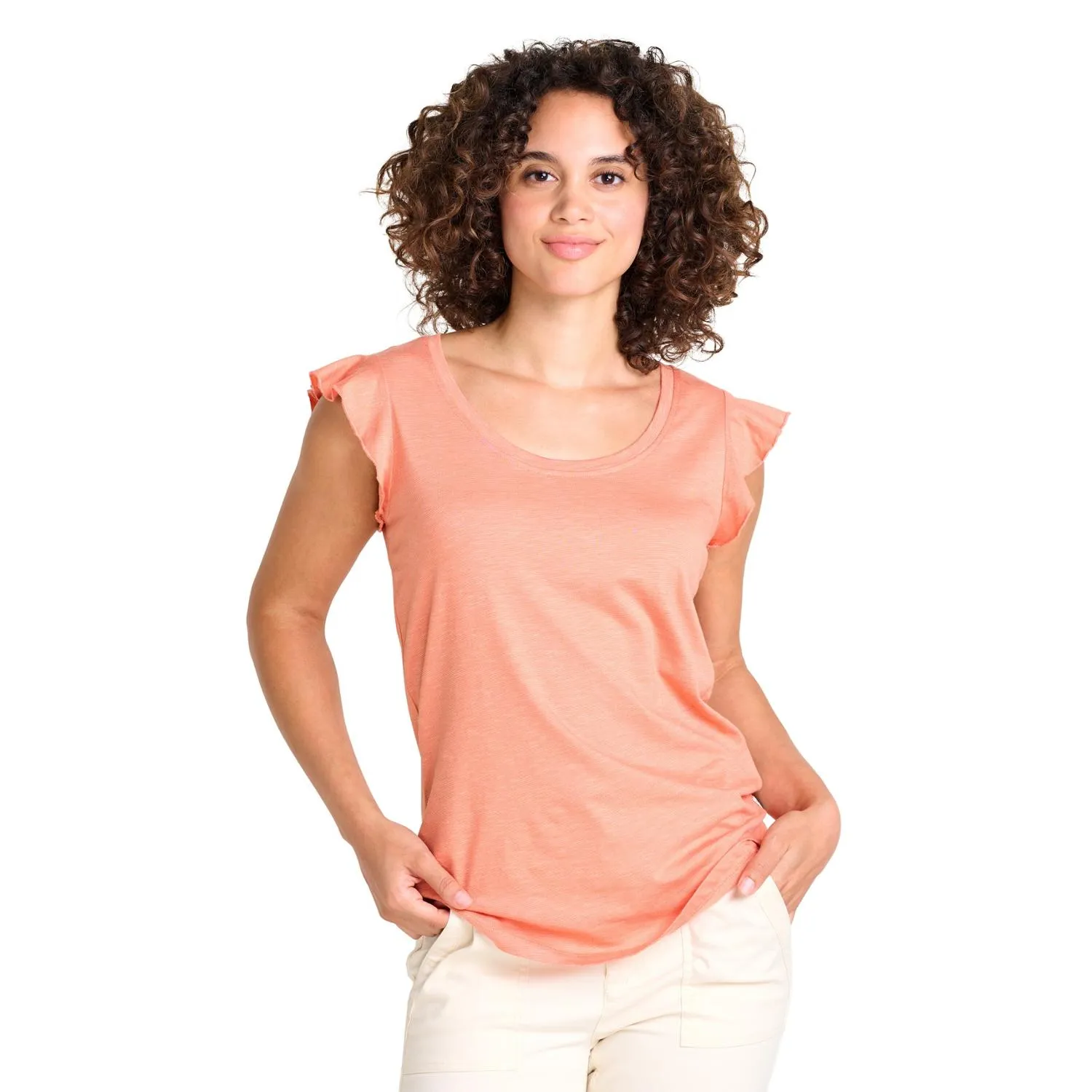 

Футболка Rufflita II Toad&Co, Papaya