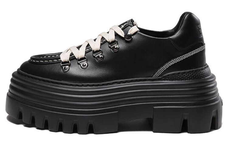 Кроссовки BALLY Glody Platform Brogues, черный