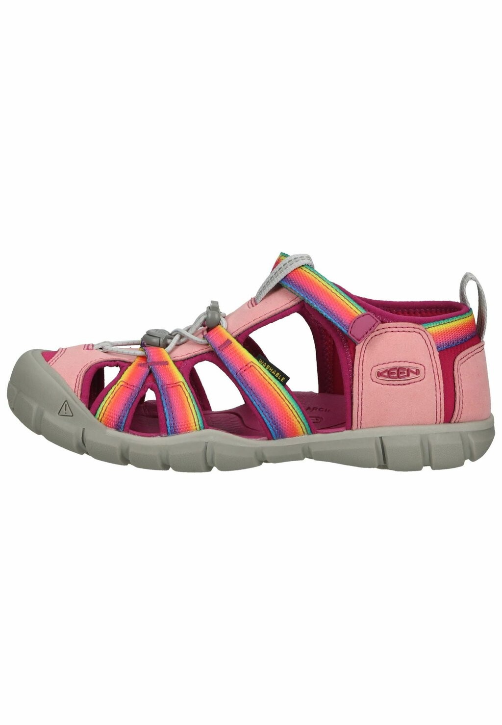 

Трекинговые сандалии Seacamp Ii Cnx Unisex Keen, цвет rainbow festival fuchsia