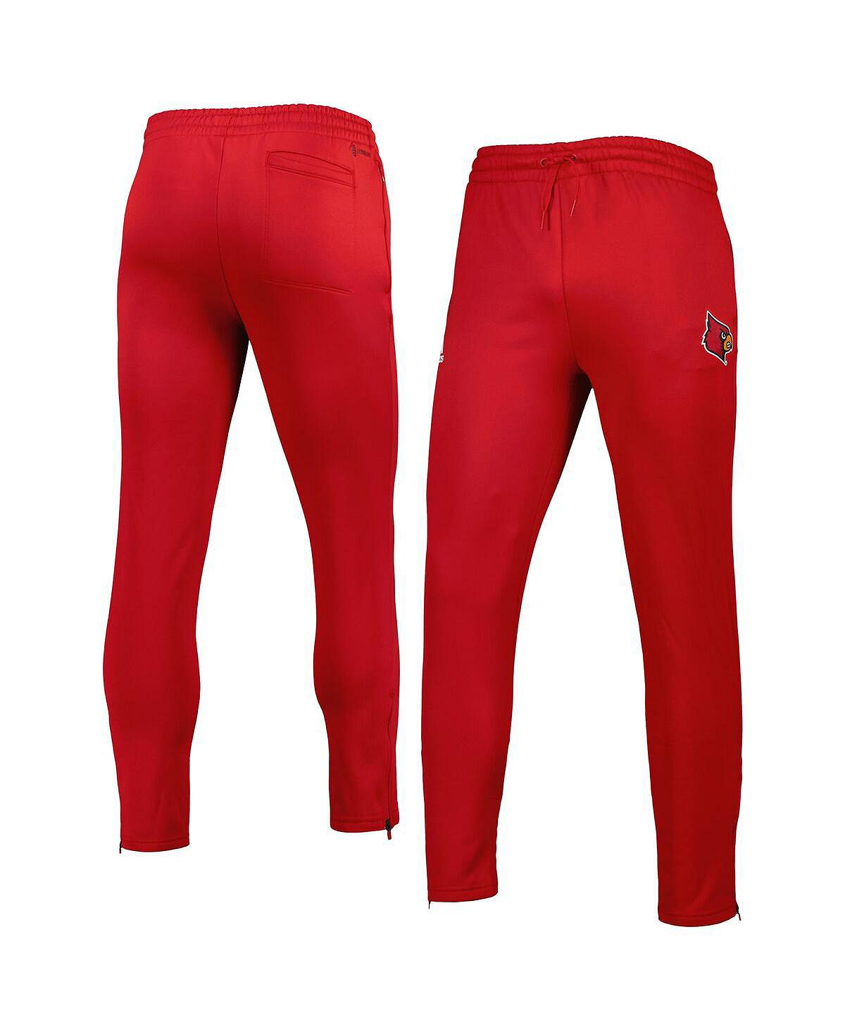 

Мужские красные зауженные брюки Louisville Cardinals AEROREADY adidas, Красный, Мужские красные зауженные брюки Louisville Cardinals AEROREADY adidas