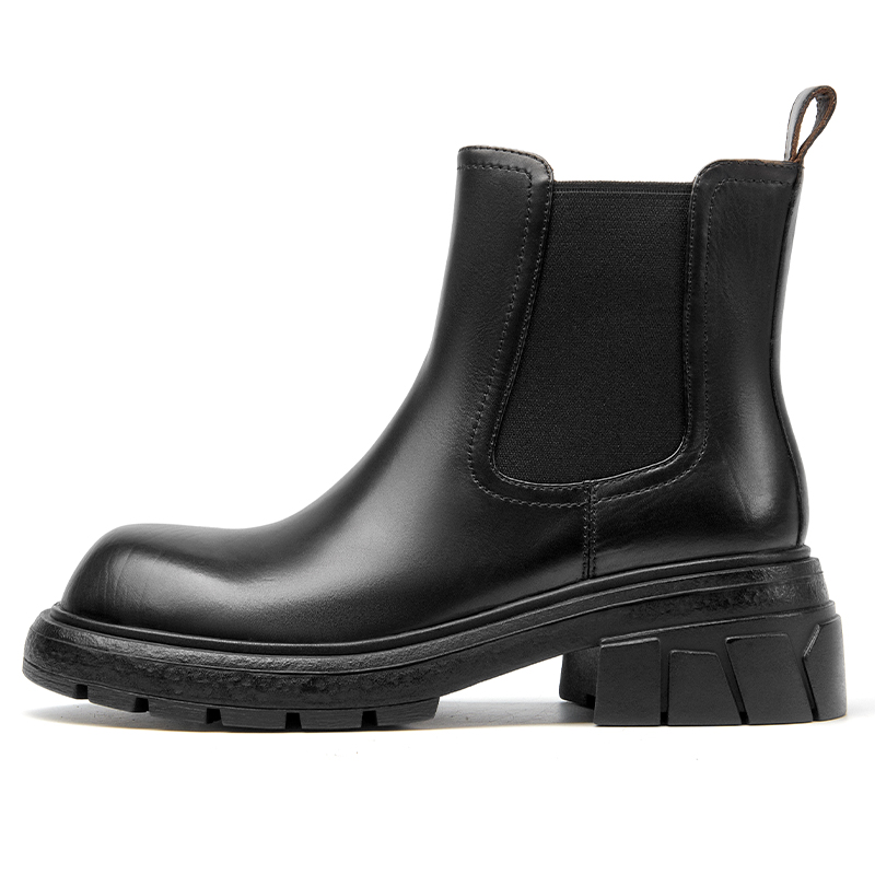 Короткие женские ботинки челси 5,4 см Beau Today, Black
