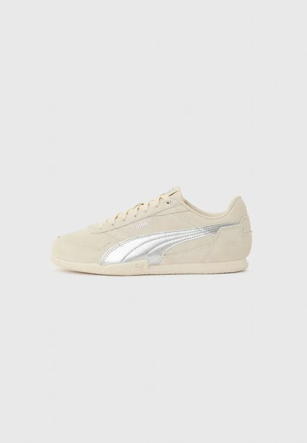 Кроссовки унисекс bella donna metallic jr. Puma, Alpine Snow/Silver-Coloured