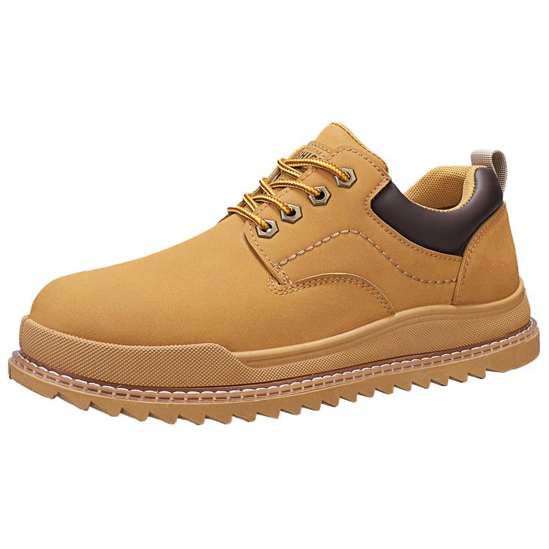 

KUPE Мужские низкие кеды повседневные хаки, цвет Khaki