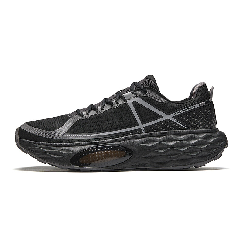 

Кроссовки женские ChengFeng Running Shoes Low-Top Base Black/Vulcanic Ash Anta