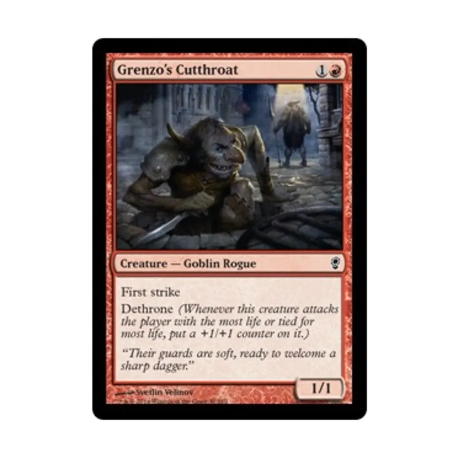 

CCG Головорез Гренцо (С) (Фольга), MTG - Conspiracy