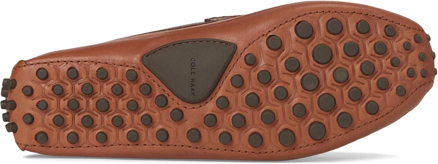 Мужские туфли Cole Haan - тапочки для водителей Hall Grand Penny, British Tan Java — фото 4