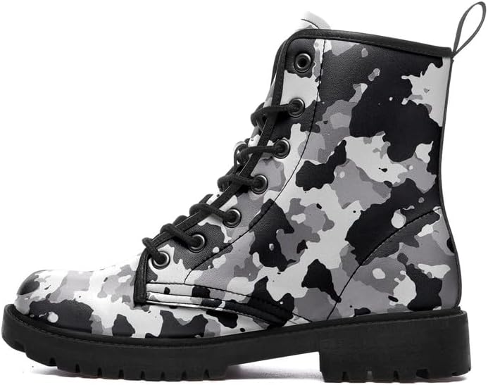 

Унисекс тактические боевые ботинки AWSOLE, камуфляжные кожаные ботинки на шнуровке для мужчин и женщин, противоскользящие походные ботинки до щиколотки, белый/черный/серый