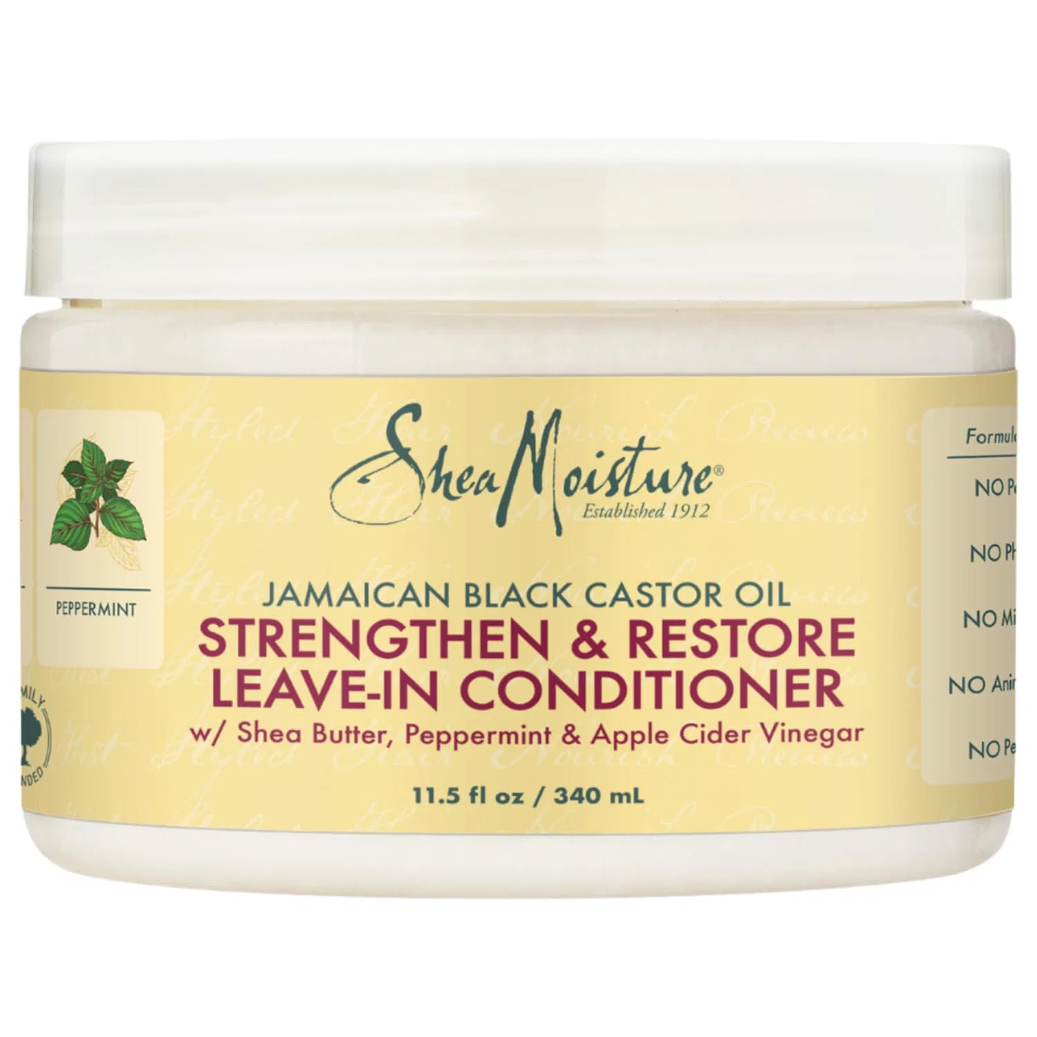 Несмываемый кондиционер Jamaican Black Castor Oil Strengthen, Grow & Restore от Shea Moisture Shea Moisture