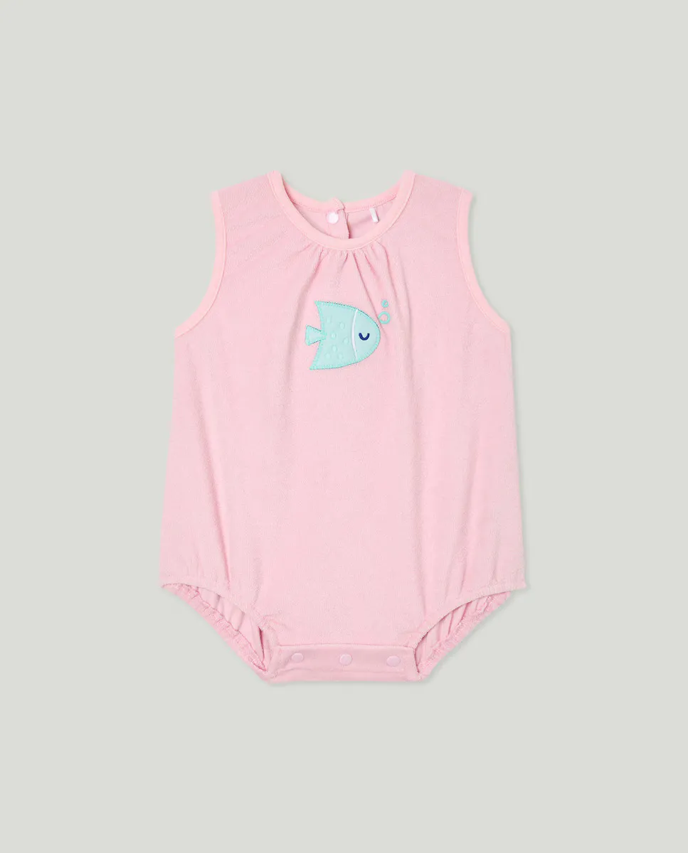 

Комбинезон для девочки-рыбки Baby El Corte Inglés, розовый