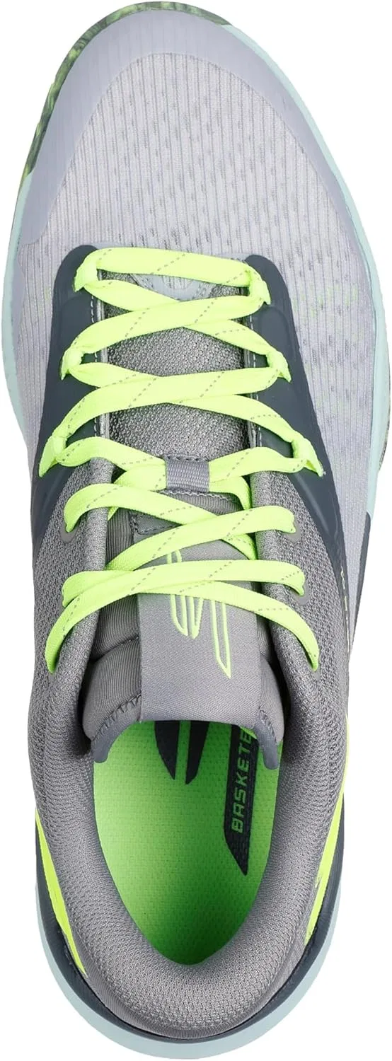 Мужские баскетбольные кроссовки Skechers Skx Nexus, Anthracite Green — фото 3