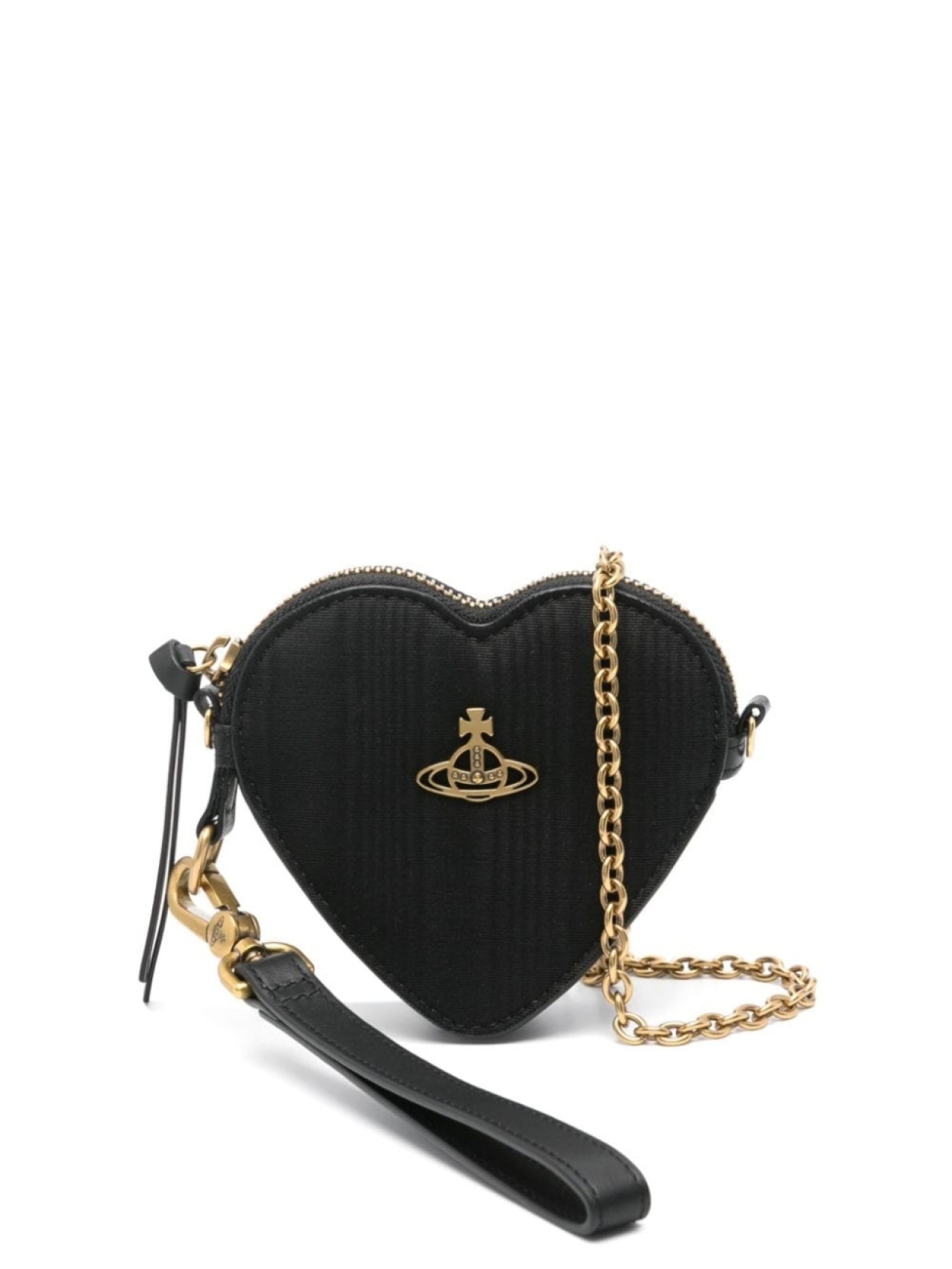 

Vivienne Westwood мини-сумка Moire Heart, черный