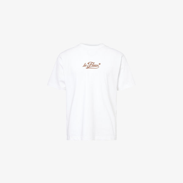 

Футболка Golf Le Fleur с принтом, белый