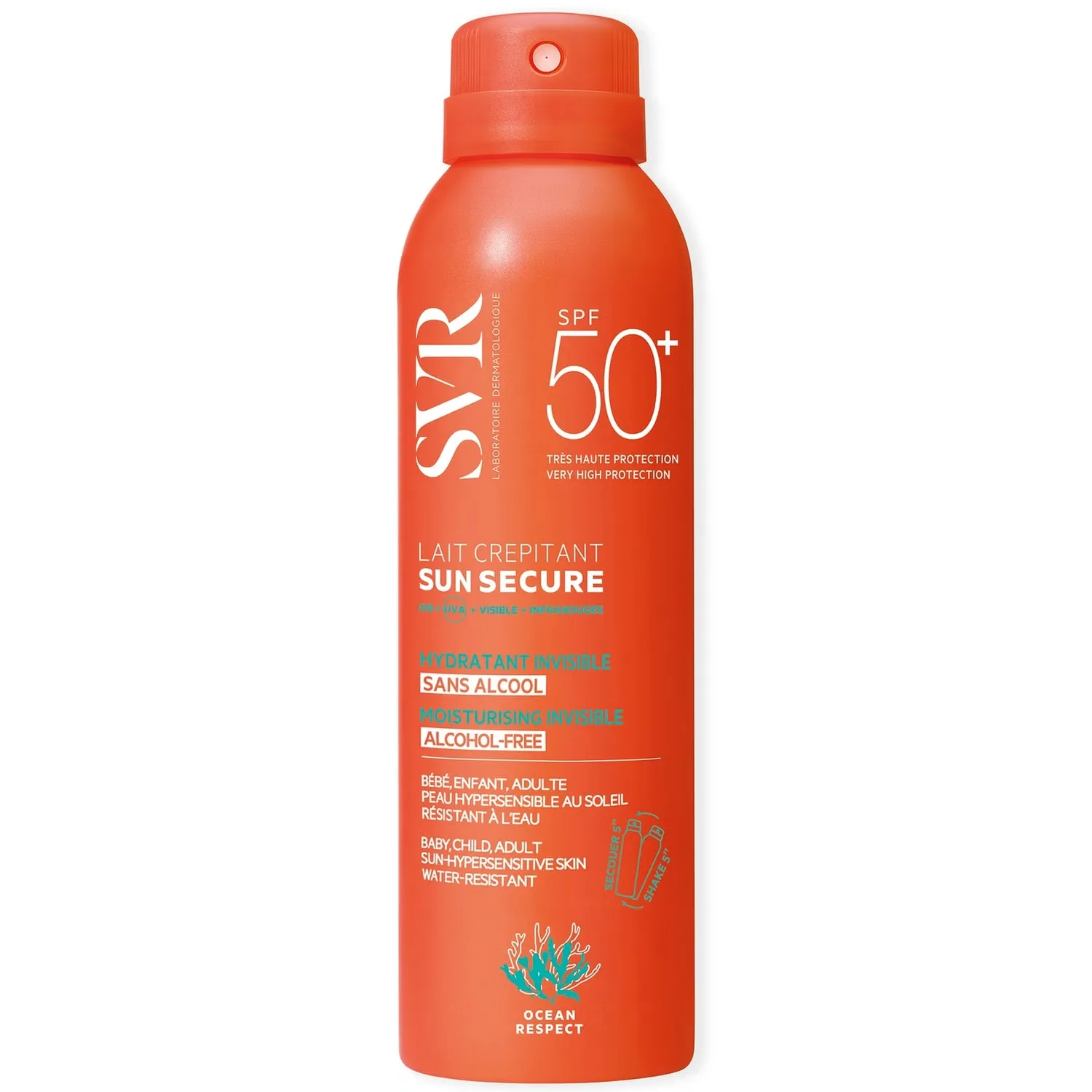 

SVR Sun Secure Крекерное молочко SPF50+ 200мл Svr Laboratoires