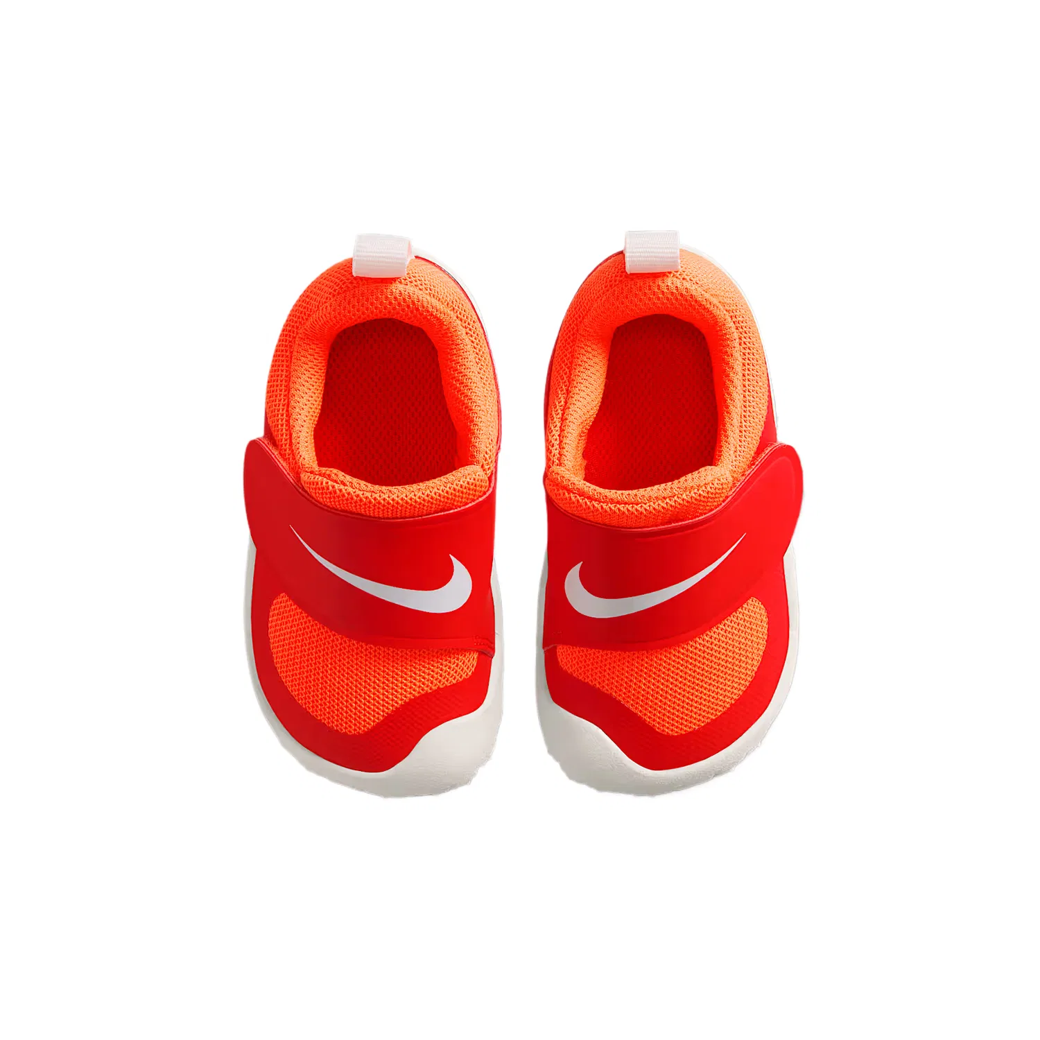 Кроссовки Swoosh 1 Low top для малышей Nike, Passionate Red/Dutch Orange/Sail White — фото 4
