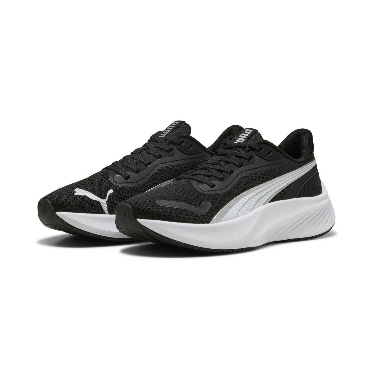 Детские кроссовки Pounce Light, размеры 22-25 см. Puma, PUMA Black-PUMA — фото 2