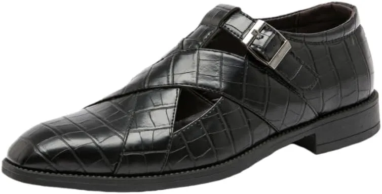 Men's Fashionable Breathable Casual Shoes for Business and Daily use. Rubber Sole. Available in Large Size Fusecottc, черный