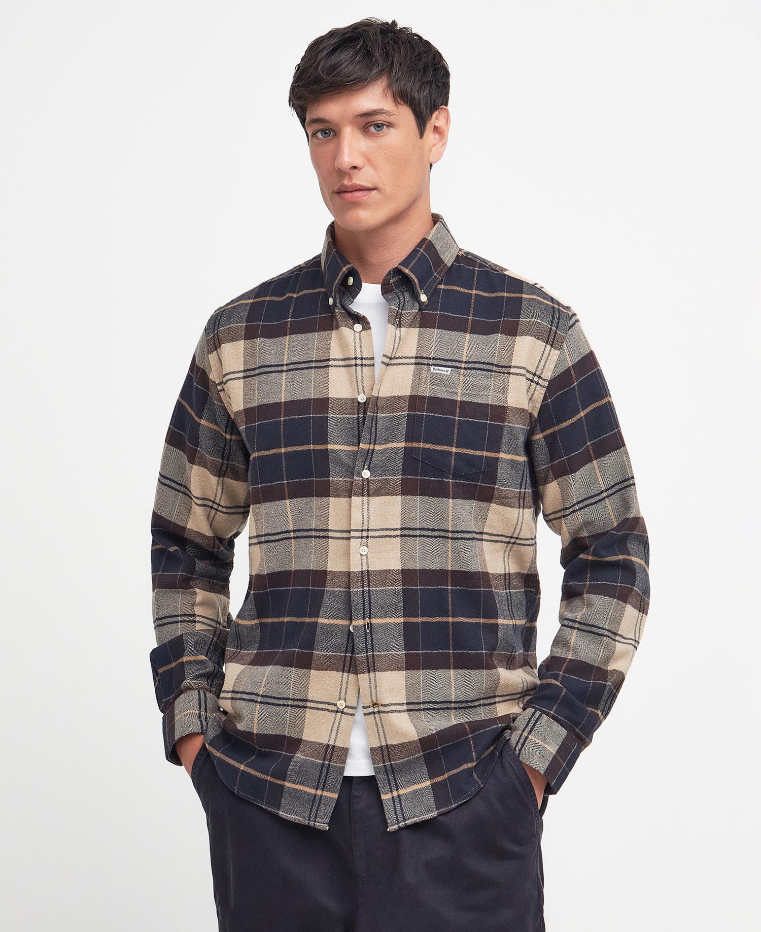 

Рубашка с длинным рукавом Barbour Hogside Tartan Regular, Autumn Dress