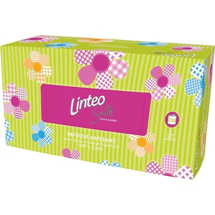 

30096 Коробка салфеток из атласа, 200 шт Linteo