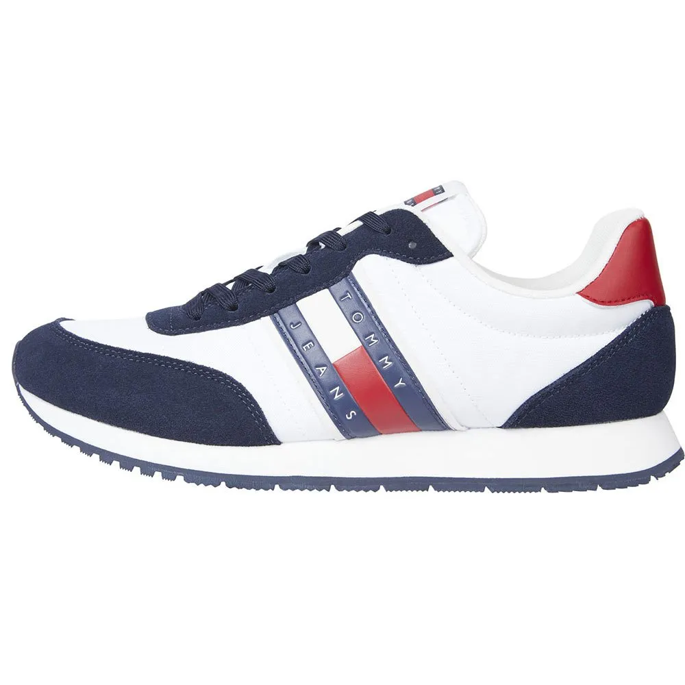 

Кроссовки Tommy Jeans Runner Casual Ess trainers, синий/белый