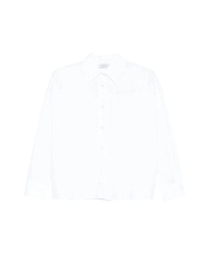 

Белая классическая рубашка с длинными рукавами Mazzarelli, белый