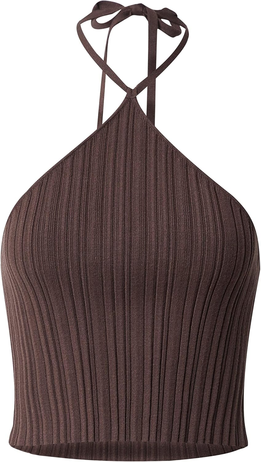 

Женский топ Carmella без рукавов на запах GUESS, Dark Coffee