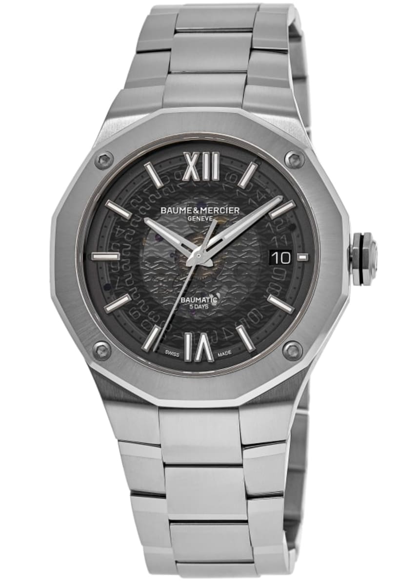 

Baume & Mercier Riviera Automatic 42 Smokey Grey Dial Стальные мужские часы 10702