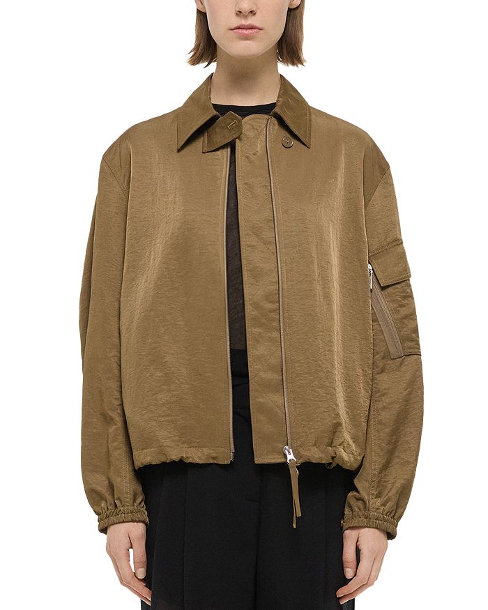 

Бомбер Helmut Lang, коричневый