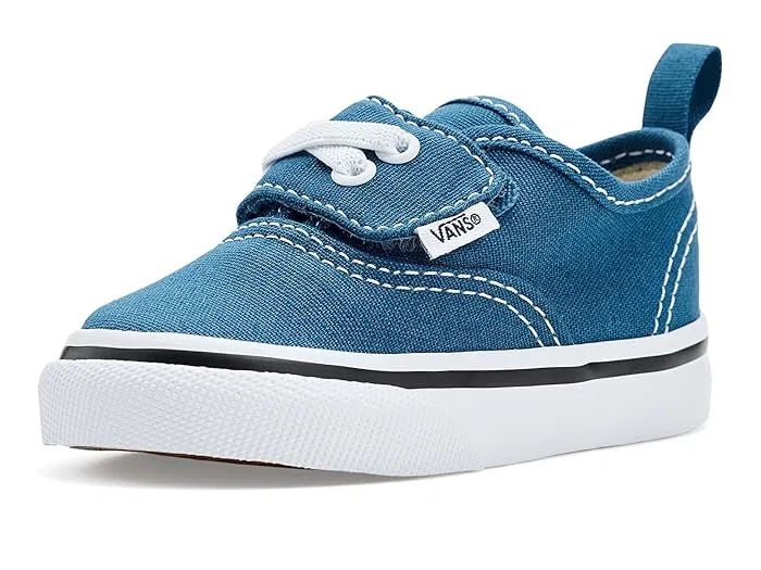Кроссовки с эластичными шнурками Authentic Elastic V Vans Kids, Navy — фото 2