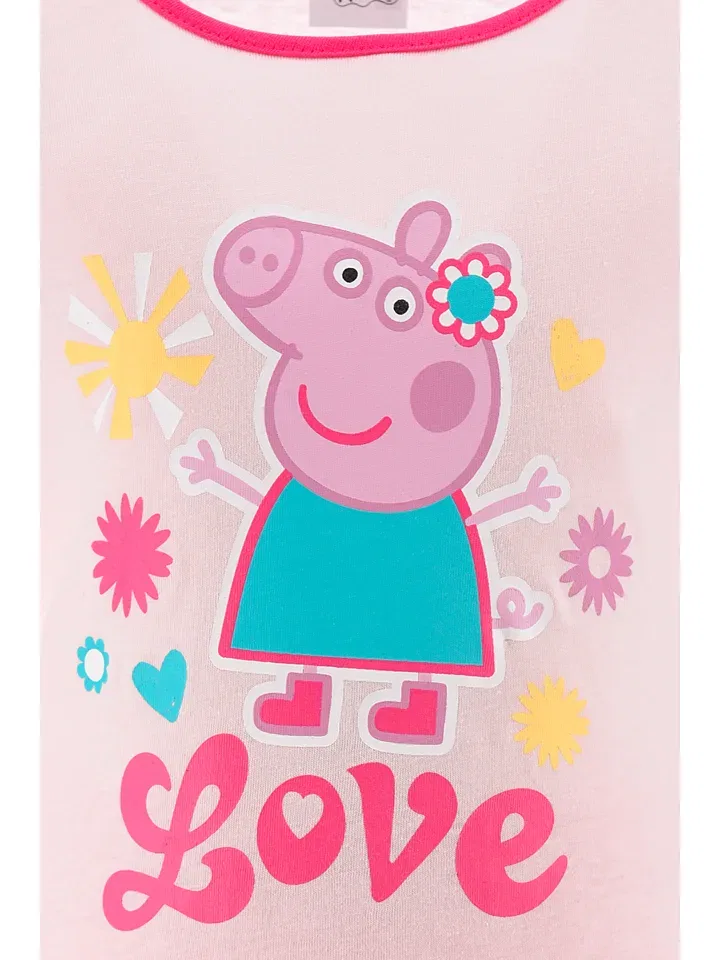 Пижама хлопковая Peppa Pig, розовый — фото 3