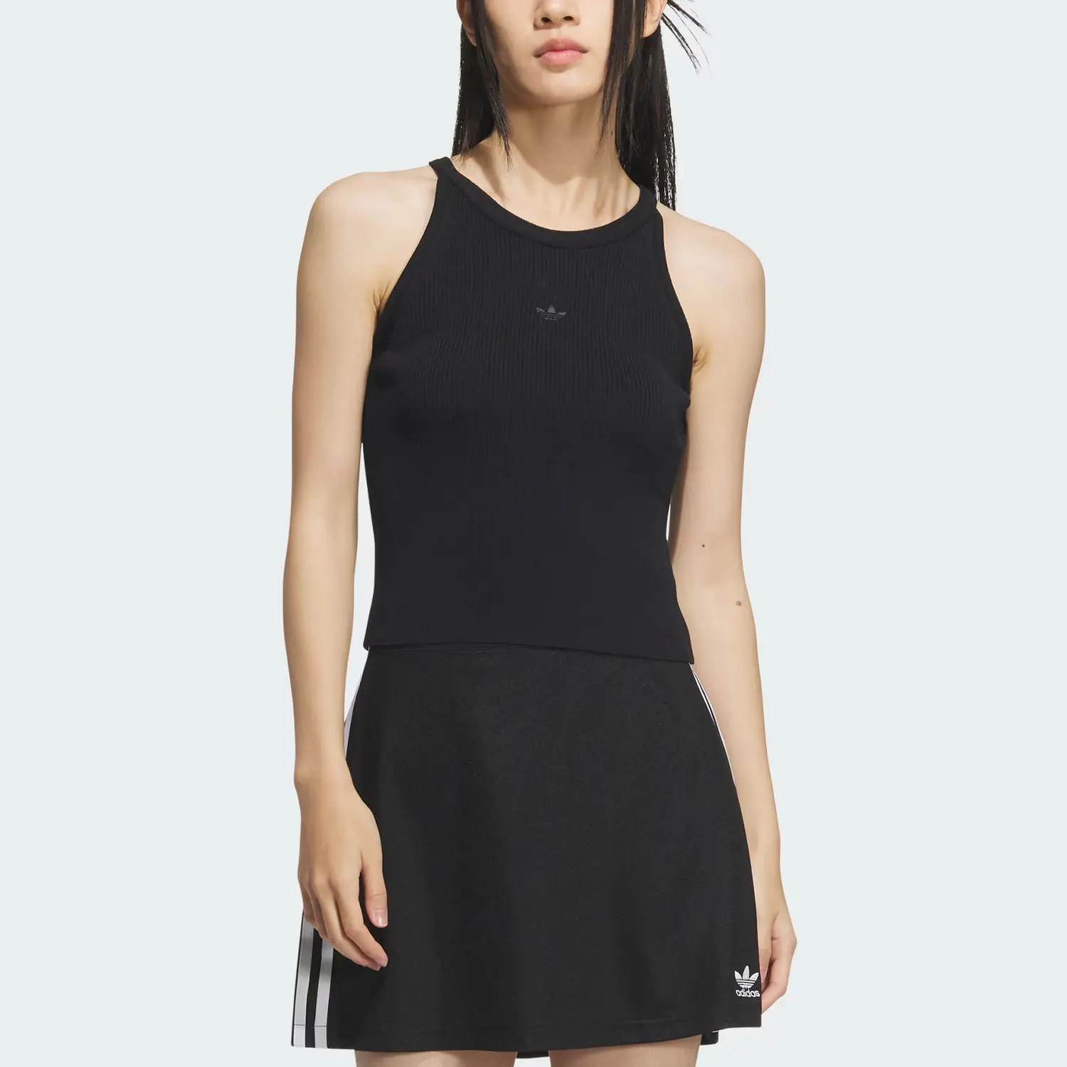 Adidas Originals Топ SS25 PREMIUM FULLY FASHIONED майка Sport Vests женская black — фото 4