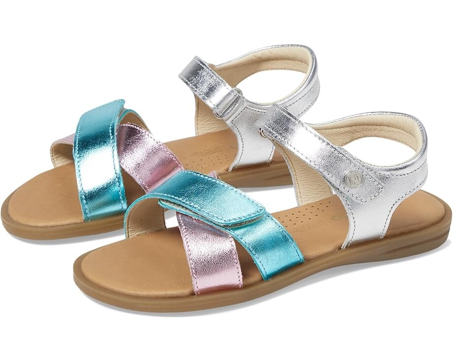 

Сандалии Naturino Weeko, цвет Silver/Pink