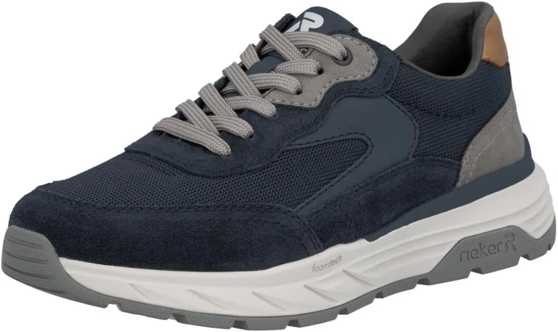 Мужские низкие кроссовки Rieker 06100, Blue