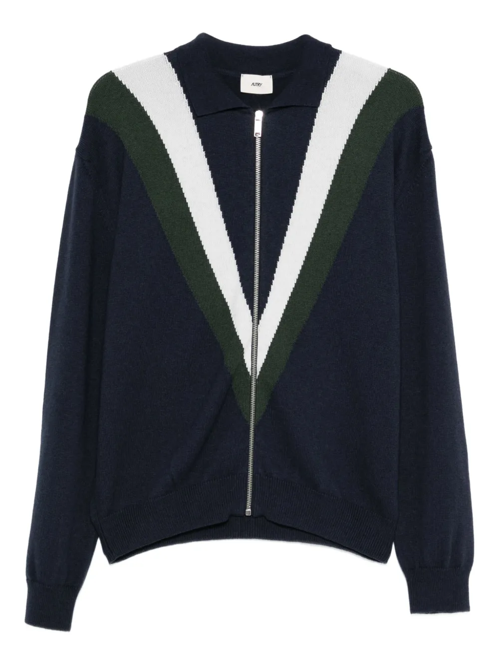 

Кардиган на молнии с V-образным вырезом Autry, синий