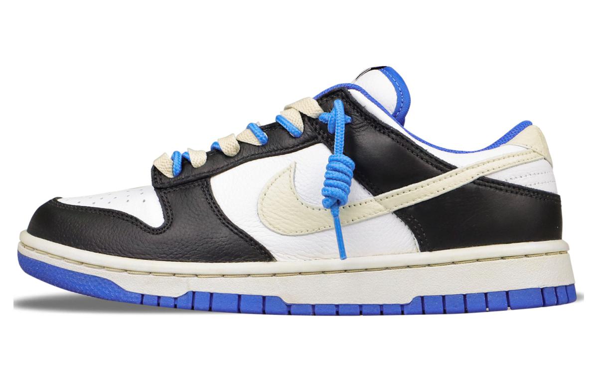 

Кроссовки Nike Dunk Skateboarding Shoes Unisex Low-top Black/white/blue, синий