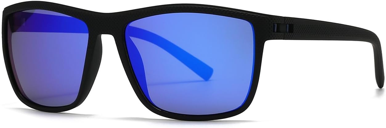 

Солнцезащитные очки с защитой UV400 | Компактная легкая оправа, цветные линзы | Для женщин и мужчин, для занятий спортом на открытом воздухе и вождения DSVIGF, Navy Blue